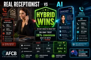 Real Receptionist vs AI: The 30-Day Head-to-Head Test Results