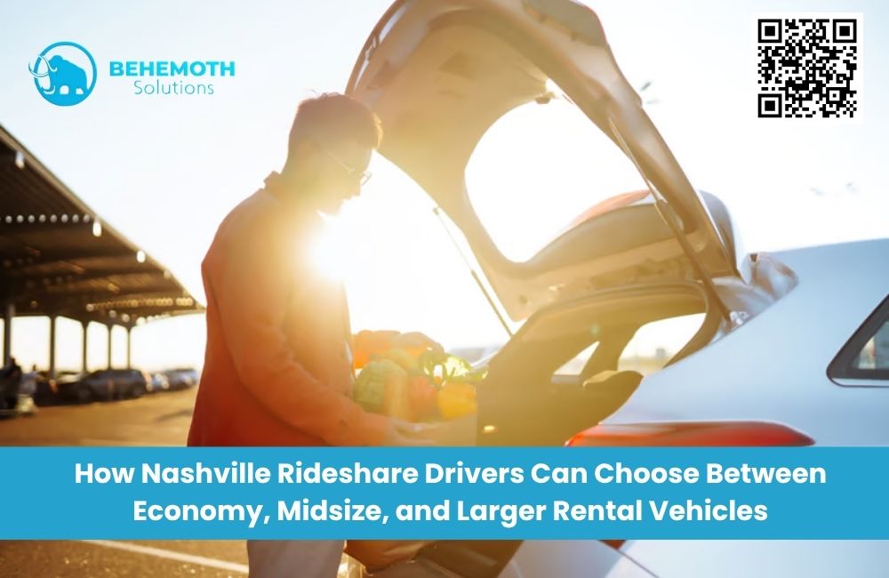 How Nashville Rideshare Drivers Can Choose Between Economy, Midsize, and Larger Rental Vehicles