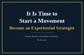 It Is Time to Start a Movement