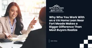 Why Who You Work With on a VA Home Loan Near Fort Meade Makes a Bigger Difference Than Most Buyers Realize