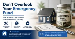 Why Every Maryland Homebuyer Needs an Emergency Fund After Closing