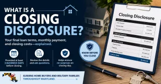 What Is a Closing Disclosure? A Guide for Maryland Homebuyers