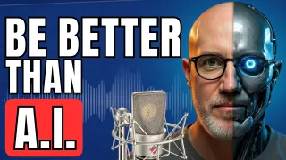 How to Be Better Than AI as a Voice Actor