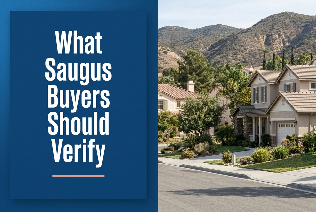 What Saugus Buyers Should Verify | Dubner