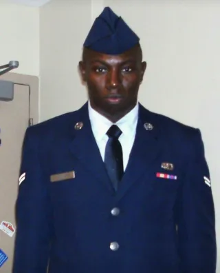 Glen Gould in U.S. military uniform