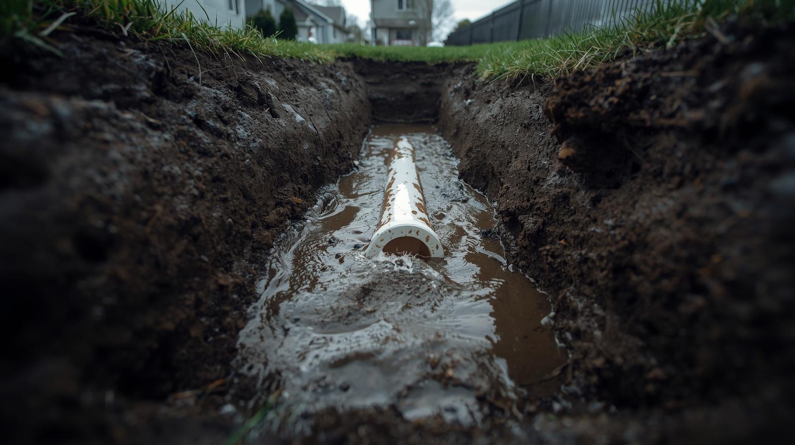 How To Tell if a Pipe Burst Underground