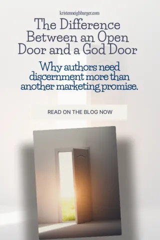 The Difference Between an Open Door and a God Door 