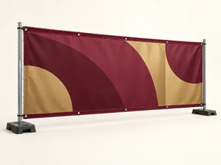 Fence Wrap Banner shown as an illustrative product example without supplier branding