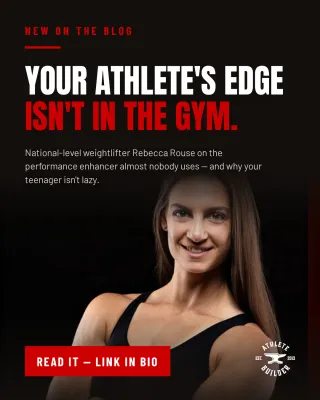 Your Athlete's Biggest Edge Isn't in the Gym