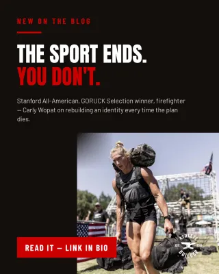 The Sport Ends. Your Athlete Doesn't