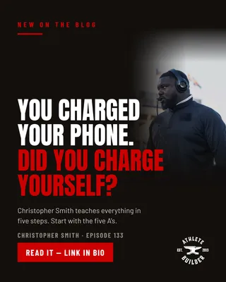 You Charged Your Phone. Did You Charge Yourself?
