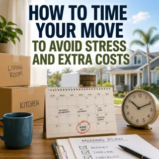 How to Time Your Move to Avoid Stress and Extra Costs
