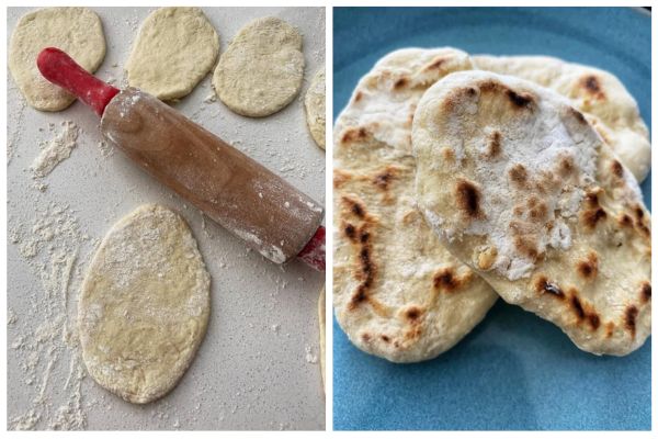 Simple 3 Ingredient Pitta Bread | Easy Homemade Flatbread