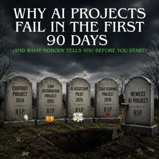 Why AI Projects Fail in the First 90 Days (And What Nobody Tells You Before You Start)