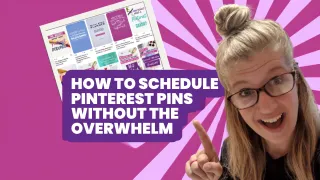 How to Schedule Pinterest Pins Without the Overwhelm