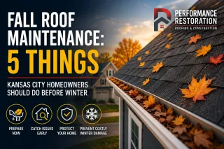 Fall Roof Maintenance: 5 Tips for Kansas City Homeowners