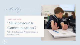 "All Behaviour Is Communication"? Why This Popular Phrase Needs a Second Look
