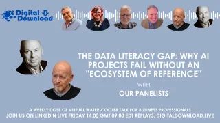 The Data Literacy Gap: Why AI Projects Fail Without an "Ecosystem of Reference"