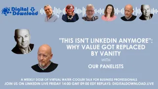 "This Isn't LinkedIn Anymore": Why Value Got Replaced by Vanity