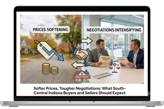 Softer Prices, Tougher Negotiations: What South-Central Indiana Buyers and Sellers Should Expect