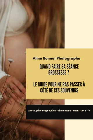 Quand faire sa séance grossesse ? 