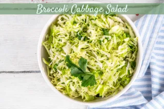 Broccoli Cabbage Salad