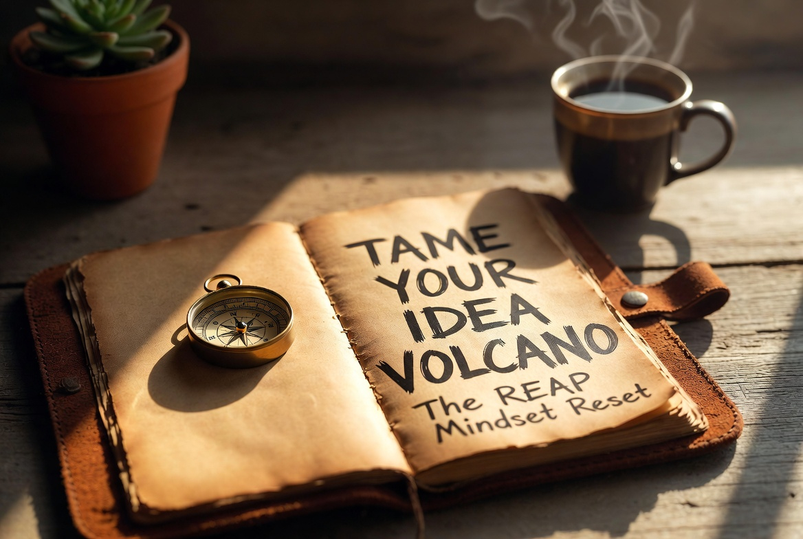 Thirsty Thursday: 4 Must-Haves for Taming Your Inner Idea Volcano!