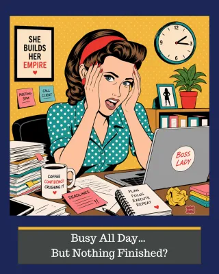 Why Entrepreneurs Feel Busy All Day But Finish Nothing