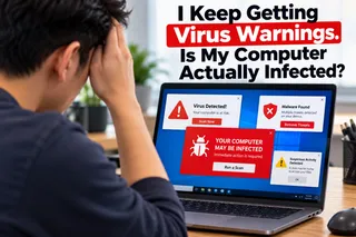 I Keep Getting Virus Warnings. Is My Computer Actually Infected?