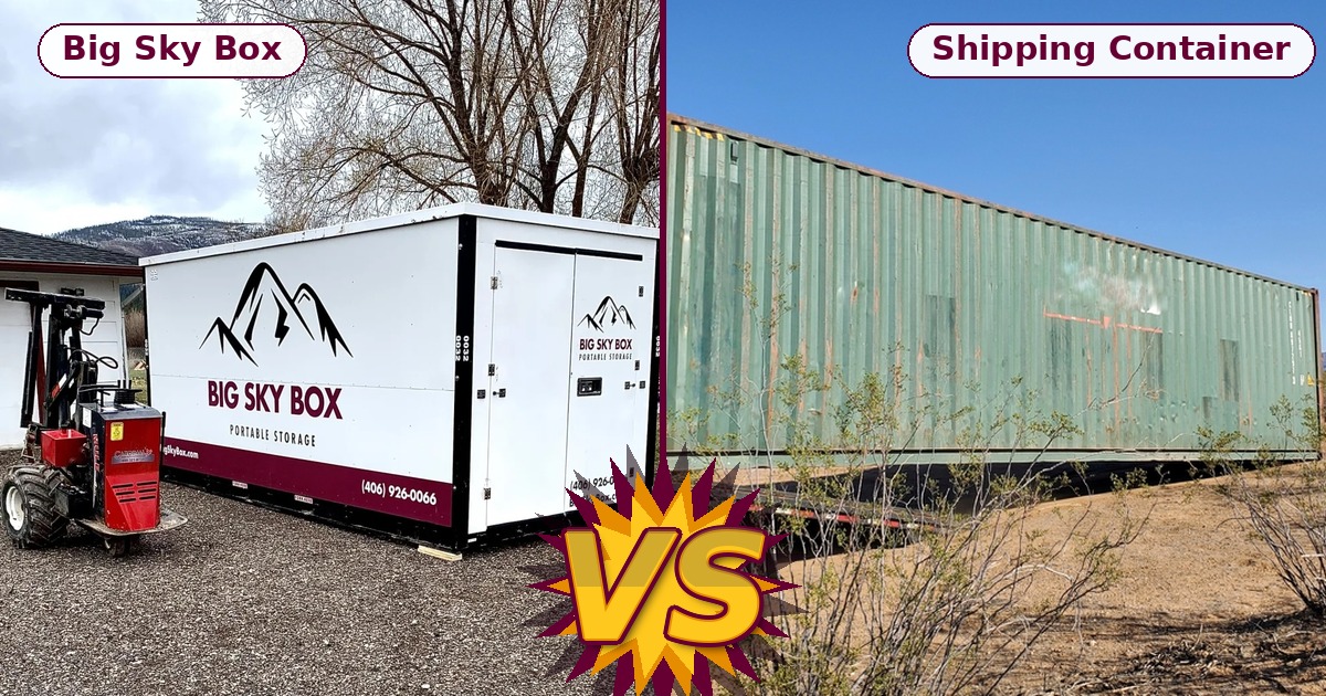 Portable Storage vs Shipping Container: Which Is Right for You?