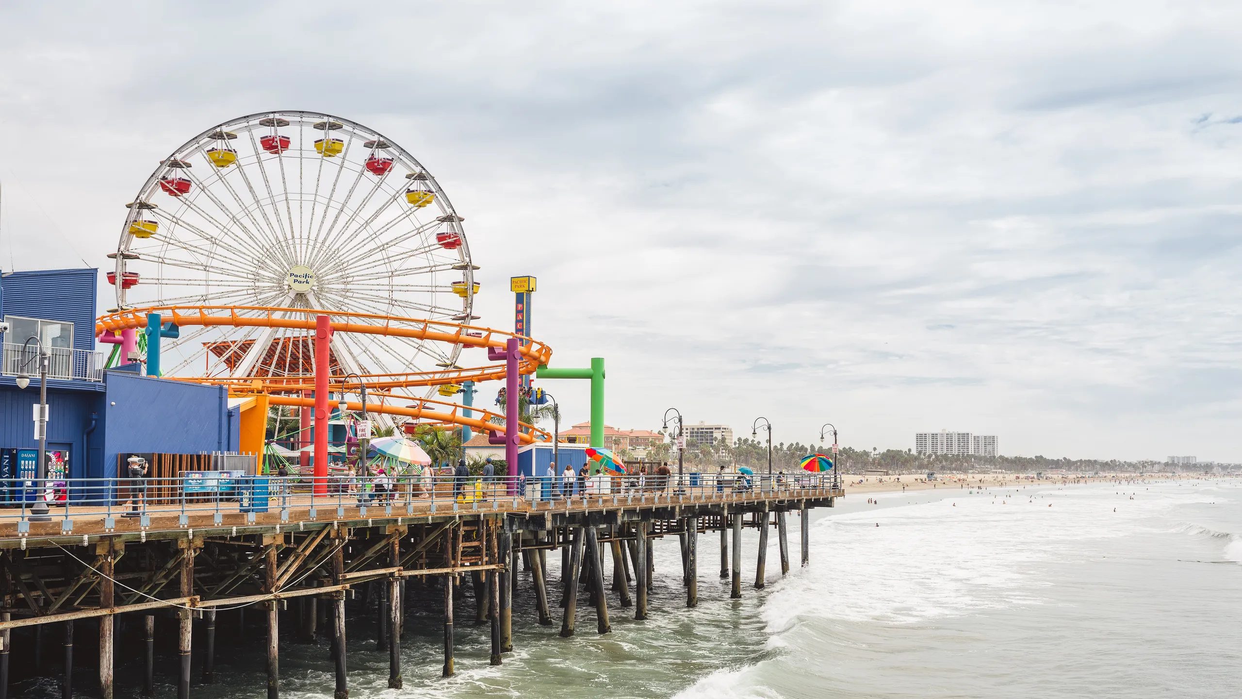 Visiting Santa Monica Pier and Nearby Attractions with a Rental Car (Infamous Roadstar Rentals, Los Angeles, CA) 🚗🌴🎡