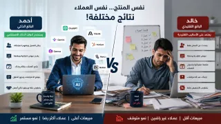 الفرق بين مندوب مبيعات عادي ومحترف اليوم.. هي طريقة استخدامه للذكاء الاصطناعي