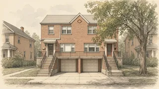 Oakland Gardens Twin Homes Sold $102,000 Apart. Here's Why