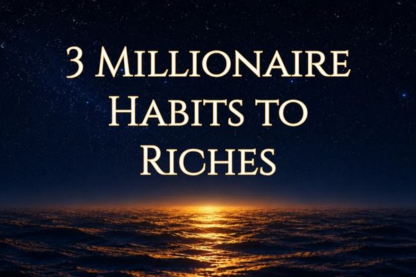 3 Millionaire Habits to Riches