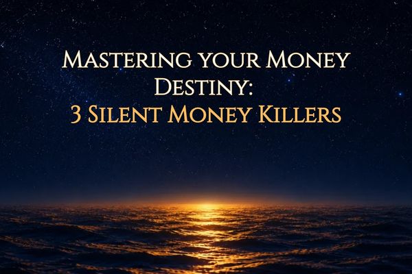 Mastering your Money Destiny: 3 Silent Money Killers