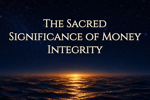 The Sacred Significance of Money Integrity