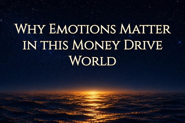 Why Emotions Matter in this Money Drive World