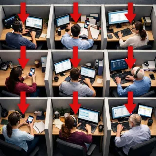 If you think Shadow AI is “not a problem yet,” you’re already 12 months behind as a leader. 