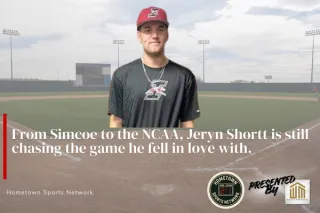 From Simcoe to the NCAA, Jeryn Shortt is still chasing the game he fell in love with.