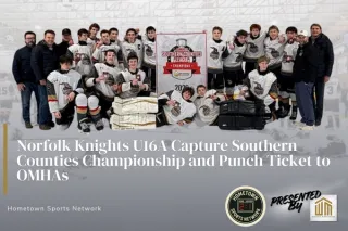 Norfolk Knights U16A Capture Southern Counties Championship and Punch Ticket to OMHAs