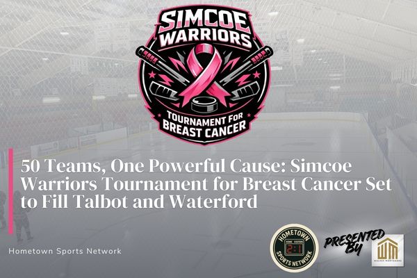 50 Teams, One Powerful Cause: Simcoe Warriors Tournament for Breast Cancer Set to Fill Talbot and Waterford