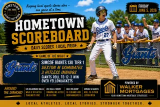 Hometown Sports Recap — Friday, June 5, 2026 — Giants Roll