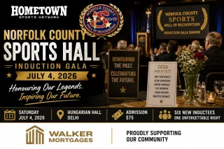 Norfolk County Sports Hall Inducts Six at Delhi Gala on July 4