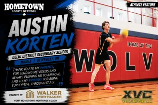 Meet Austin Korten — the Otterville volleyball player chasing provincials