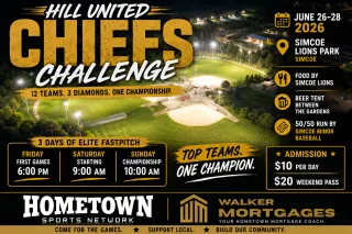 Hill United Chiefs Challenge: 12 Teams Battle in Simcoe This Weekend
