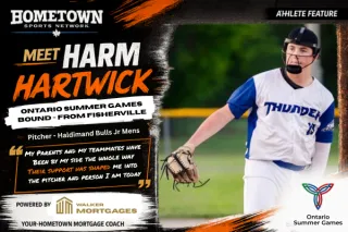 Meet Harm Hartwick — Ontario Summer Games bound pitcher from Fisherville