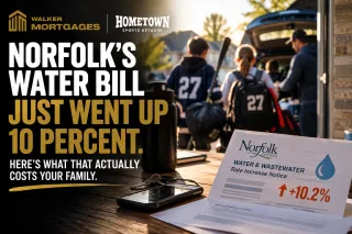 Norfolk's Water Bill Just Went Up 10 Percent. Here's What That Actually Costs Your Family.