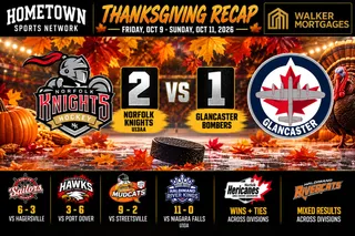 Hometown Sports Weekend Recap — Friday October 9 to Sunday October 11 — Knights U13AA Rally Past Bombers