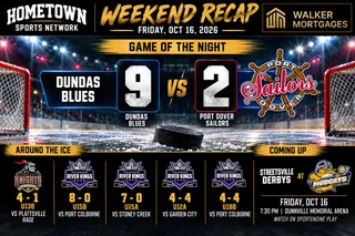 Hometown Sports Recap — Friday, October 16, 2026 — Blues Bury Sailors in Dundas