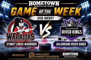 Neason Garlow Went Full Wraparound In The Third. The Haldimand River Kings U13A Split The Points With Stony Creek.
